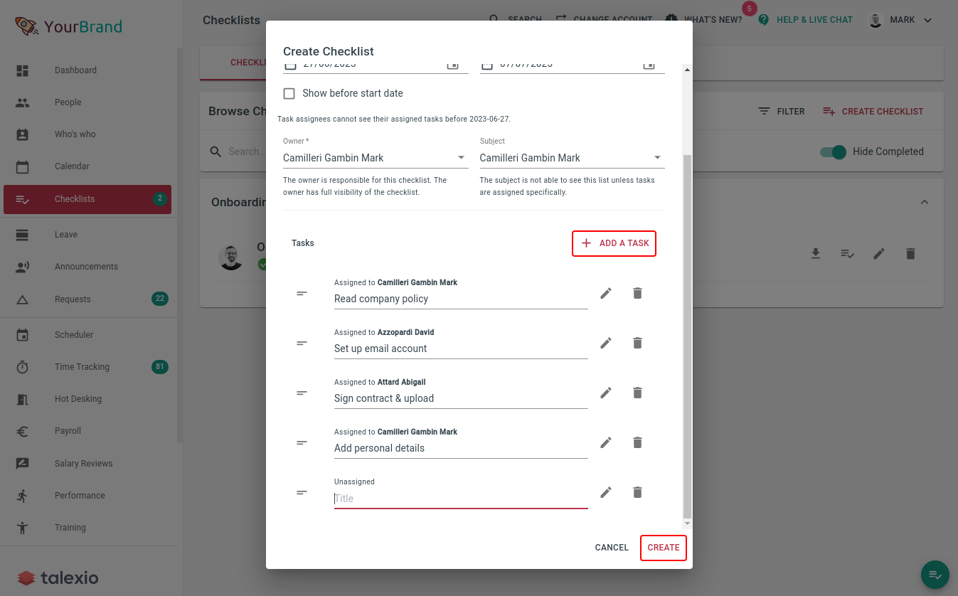 How to finalise your Talexio HR and Payroll software checklist