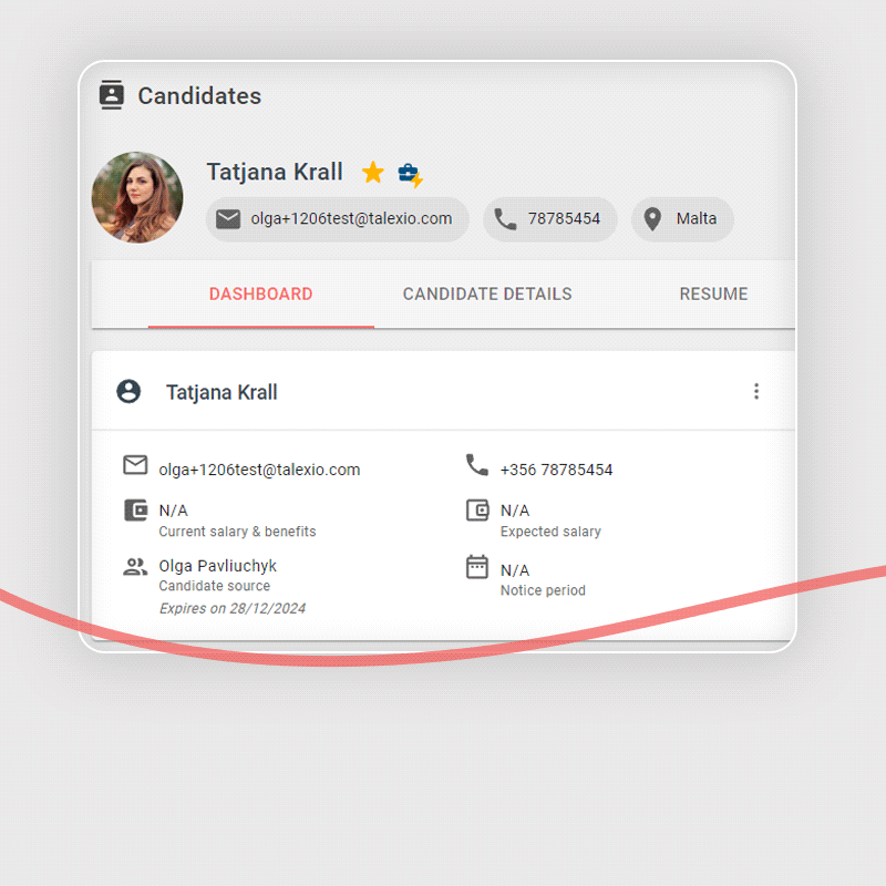 Candidate Management Candidate Management